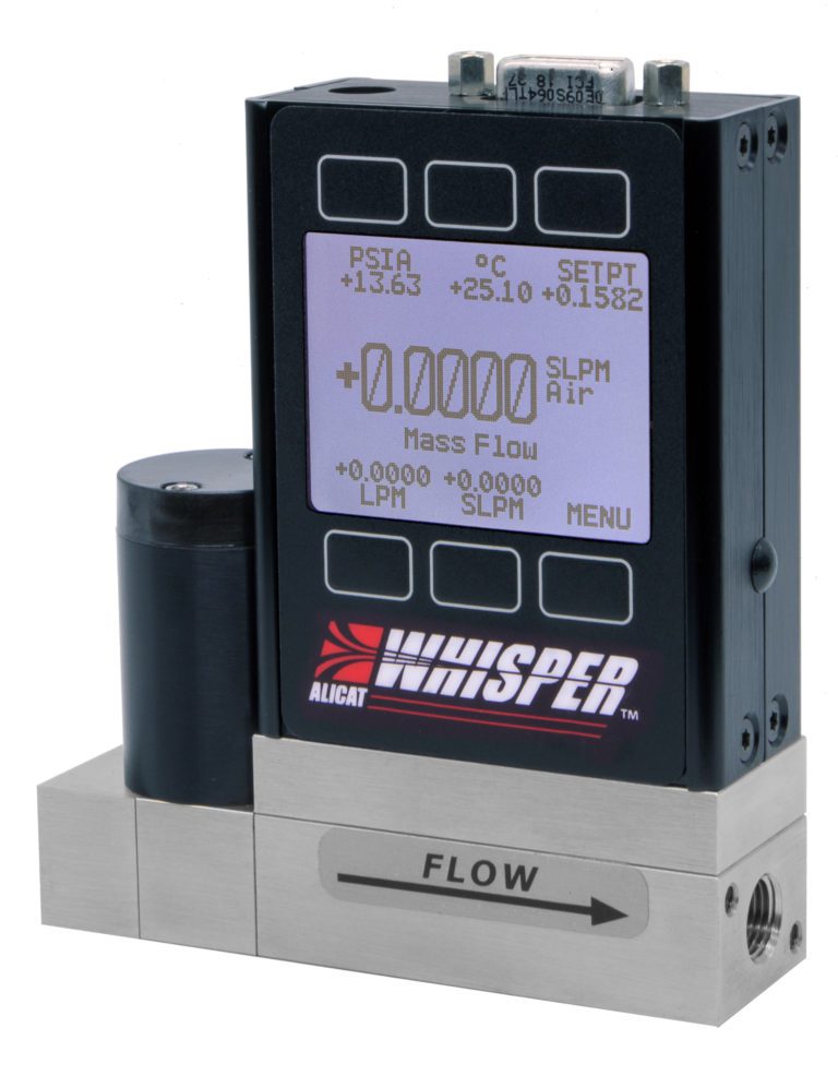 MCW-Series low pressure drop mass flow controller