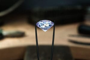 Synthetic diamond making using CVD process